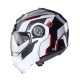 Щелепний шолом caberg модель duke evo move колір чорний/білий/червоний розмір xl (пі UFOк в комплекті)