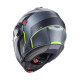 Щелепний шолом caberg модель duke evo move колір матовий сірий/чорний/fluo жовтий розмір xl (пін-лок в комплекті)