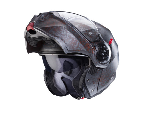 Щелепний шолом caberg модель duke evo іржаво-сірий/іржавий колір розмір xl (пі UFOк в комплекті)