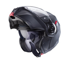Щелепний шолом caberg модель duke evo однотонний матовий чорний розмір l (пі UFOк в комплекті)
