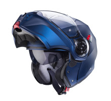 Відкидний щелепний шолом caberg модель duke evo однотонний матовий синій (YAMAHA) розмір xl (замок в комплекті)