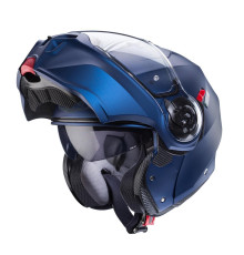 Відкидний щелепний шолом caberg модель duke evo однотонний матовий синій (YAMAHA) розмір xl (замок в комплекті)