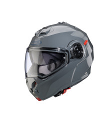 Щелепний шолом caberg відкидний модель duke evo однотонний колір сірий глянець розмір s (пі UFOк в комплекті)