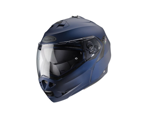 Щелепний шолом caberg модель duke ii (пі UFOк) колір синій (YAMAHA) (5/5 зірок в тестах на різкість) розмір xs