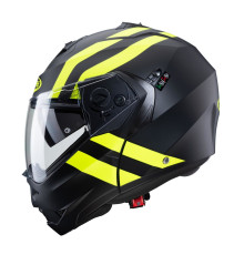 Щелепний шолом caberg модель duke ii superlegend матовий чорний/жовтий fluo колір матовий чорний/жовтий fluo розмір l