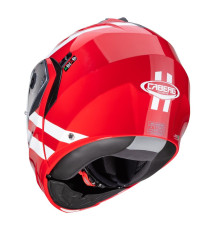 Щелепний шолом caberg модель duke ii superlegend red/white колір червоний/білий розмір m