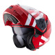 Щелепний шолом caberg модель duke ii superlegend red/white колір червоний/білий розмір m