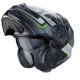 Щелепний шолом caberg модель duke ii tour (pinlock) колір чорний/сірий/жовтий fluo mat (5/5 зірок в тестах на різкість) розмір xs