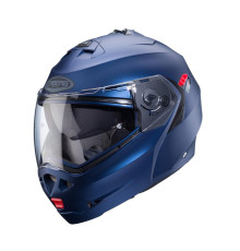 Відкидний щелепний шолом caberg модель duke x solid матовий blue (YAMAHA) розмір l (замок входить до комплекту)