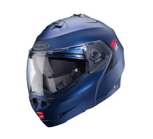 Відкидний щелепний шолом caberg модель duke x однотонний матовий синій (YAMAHA) розмір s (замок в комплекті)