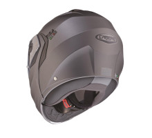 Відкидний щелепний шолом caberg модель duke x суцільний матовий сірий колір розмір m (пі UFOк в комплекті)