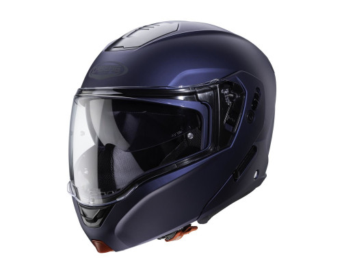 Щелепний шолом caberg відкидний модель horus колір синій матовий YAMAHA розмір xs