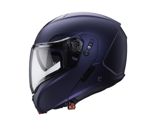 Щелепний шолом caberg відкидний модель horus колір синій матовий YAMAHA розмір xs