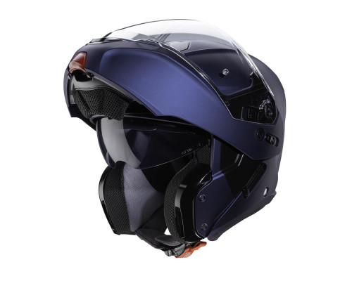 Щелепний шолом caberg відкидний модель horus колір синій матовий YAMAHA розмір xs