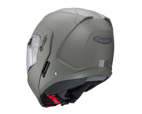Щелепний шолом caberg відкидний модель horus матовий сірий камуфляжні колір матовий сірий камуфляж розмір xs
