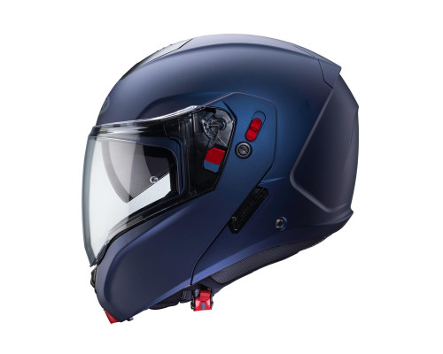 Щелепний шолом caberg модель horus x однотонний матовий синій (YAMAHA) розмір s (замок в комплекті)