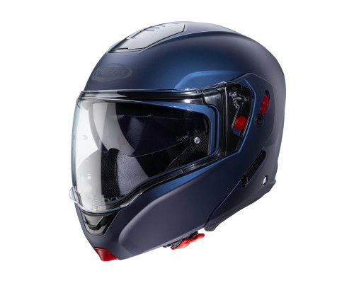 Щелепний шолом caberg модель horus x однотонний матовий синій (YAMAHA) розмір xs (пі UFOк в комплекті)