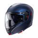 Щелепний шолом caberg модель horus x однотонний матовий синій (YAMAHA) розмір xs (пі UFOк в комплекті)