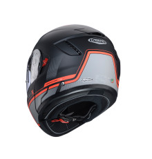 Щелепний шолом caberg модель levo x elite колір матовий чорний/сірий/червоний розмір xs (пі UFOк в комплекті)