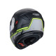 Щелепний шолом caberg модель levo x elite колір матовий чорний/сірий/fluo жовтий розмір s (штифтовий замок в комплекті)