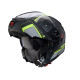 Щелепний шолом caberg модель levo x elite колір матовий чорний/сірий/fluo жовтий розмір xs (пі UFOк в комплекті)