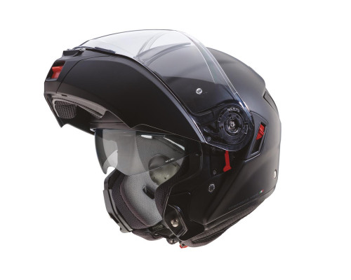 Щелепний шолом caberg модель levo x однотонний матовий чорний розмір xs (пі UFOк в комплекті)