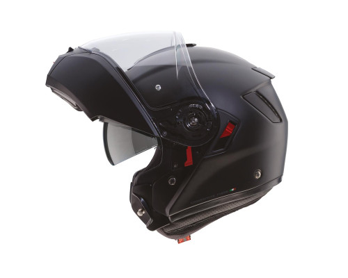 Щелепний шолом caberg модель levo x однотонний матовий чорний розмір xxl (в комплекті пі UFOк)