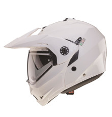 Caberg promotion flip-up щелепний шолом enduro модель tourmax (pinlock) колір білий металік розмір xs (5/5 зірок у тестах shar)