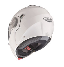 Caberg promotion фліп-ап модель droid щелепний шолом (пі UFOк) колір глянцевий білий розмір m