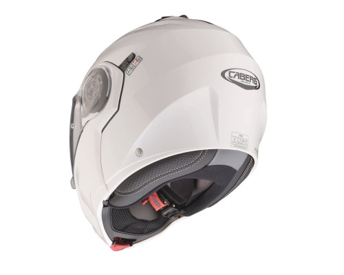 Caberg promotion фліп-ап модель droid щелепний шолом (пі UFOк) колір глянцевий білий розмір m
