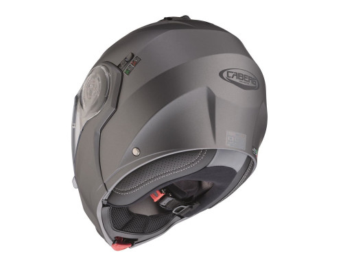 Caberg promotion фліп-ап модель droid jaw helmet (pinlock) матовий колір gun матовий сірий розмір s