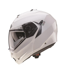 Щелепний шолом caberg promotion відкидний модель duke ii (pinlock) колір білий металік розмір xl (5/5 зірок в різких тестах)