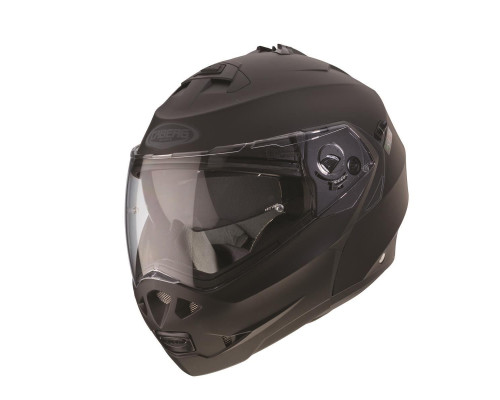 Щелепний шолом caberg promotion відкидний модель duke ii (pinlock) колір матовий чорний розмір xl (5/5 зірок в різких тестах)