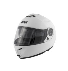 Givi helmet x.20 expedition solid - щелепний шолом з козирком - білий розмір xs / 54