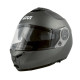 Givi helmet x.20 expedition solid - щелепний шолом з козирком - матовий сірий розмір m / 58