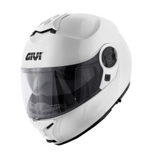 Givi helmet x.21 evo basic - щелепний шолом з козирком - білий розмір m / 58