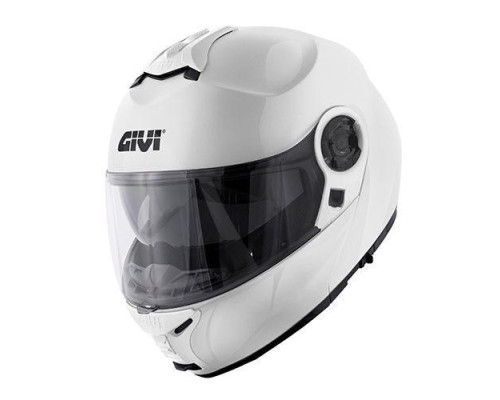 Givi helmet x.21 evo basic - щелепний шолом з козирком - білий розмір m / 58