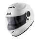 Givi helmet x.21 evo basic - щелепний шолом з козирком - білий розмір xs / 54