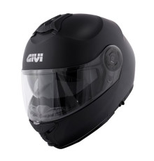 Givi helmet x.21 evo basic - щелепний шолом з козирком - чорний матовий розмір m / 58