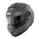Givi helmet x.21 evo basic - щелепний шолом з козирком - сірий матовий розмір xl / 61