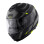 Givi helmet x.21 evo number - щелепний шолом з козирком - матовий чорний з графікою розмір m / 58