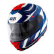 Givi helmet x.21 evo number - щелепний шолом з козирком - синій з графікою розмір m / 58