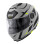 Givi helmet x.21 evo number - щелепний шолом з козирком - матовий сірий з графікою розмір l / 60