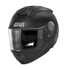 Givi helmet x.27 solid - щелепний шолом з козирком - матовий чорний розмір m / 58