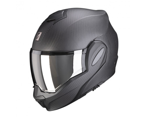 Шолом scorpion exo-tech carbon суцільний матовий чорний колір матовий чорний (карбон) розмір xxl