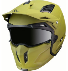 Mt kask trial streetfighter sv solid a6 матовий green колір zielony mat розмір m