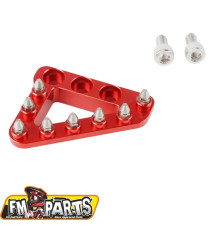 Fm-parts колодка заднього гальмівного важеля (широка) beta rr/extrainer червона