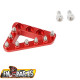 Fm-parts колодка заднього гальмівного важеля (широка) beta rr/extrainer червона