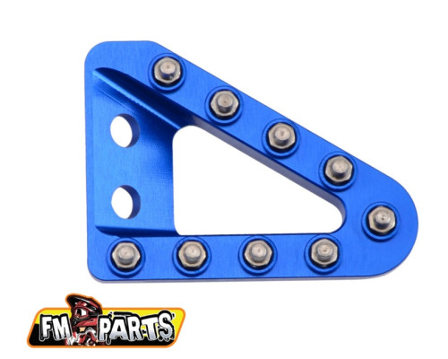 Fm-parts колодка заднього гальмівного важеля (широка) ktm/husqvarna колір синій