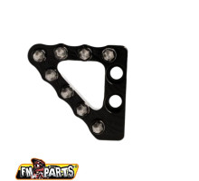 Fm-parts колодка заднього гальмівного важеля (широка) ktm/husqvarna/gas колір чорний